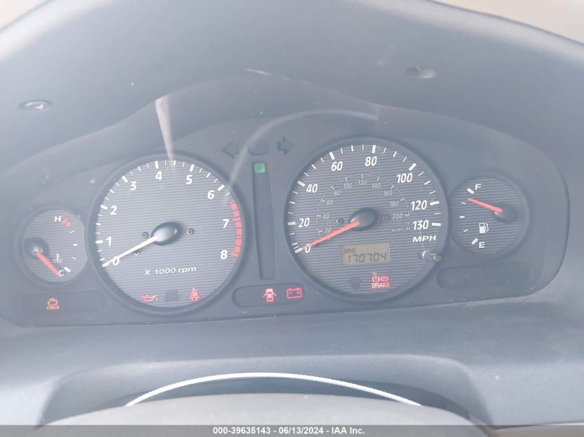 2002 Hyundai Santa Fe Gls/Lx VIN: KM8SC73D92U195224 Lot: 39635143