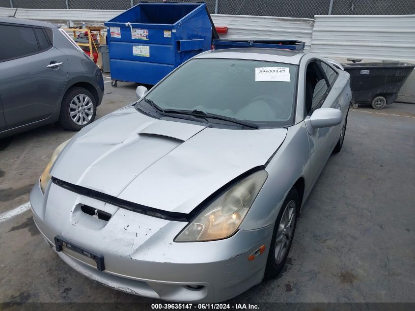 2000 Toyota Celica Gt VIN: JTDDR32T1Y0054497 Lot: 39635147