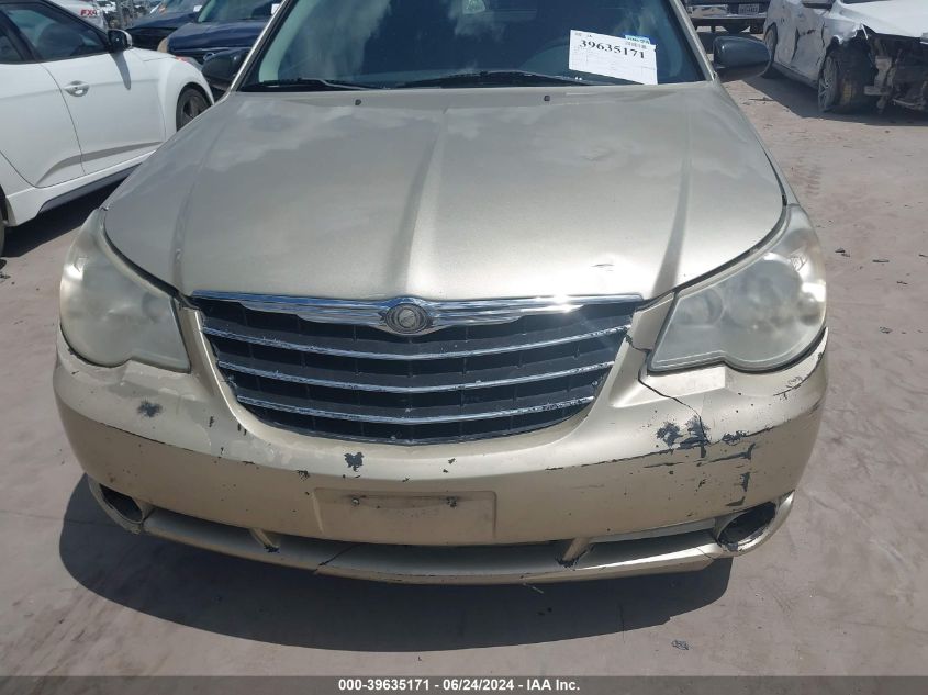 2010 Chrysler Sebring Touring VIN: 1C3CC4FB9AN149634 Lot: 39635171