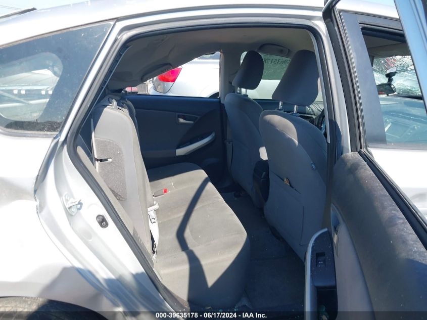 2013 Toyota Prius Three VIN: JTDKN3DU8D5688461 Lot: 39635178