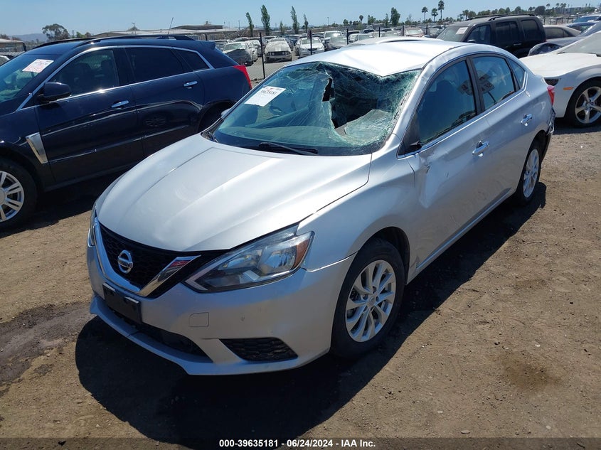 2018 Nissan Sentra Sv VIN: 3N1AB7AP7JY278505 Lot: 39635181