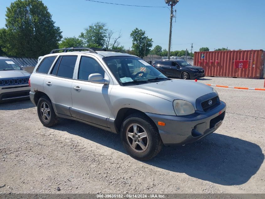 2004 Hyundai Santa Fe VIN: KM8SB12B14U661053 Lot: 39635182