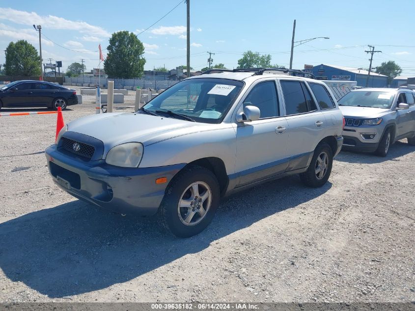 2004 Hyundai Santa Fe VIN: KM8SB12B14U661053 Lot: 39635182