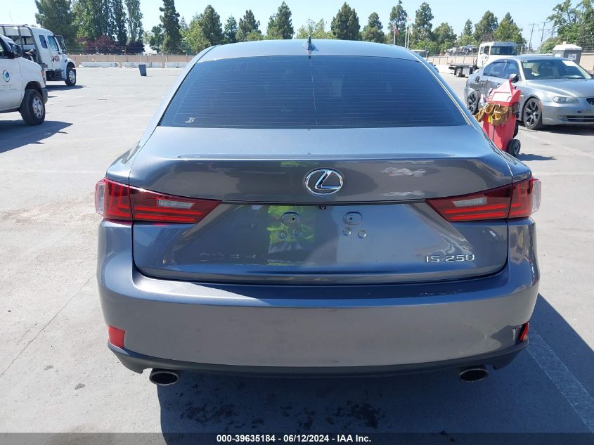 2014 Lexus Is 250 VIN: JTHBF1D22E5032952 Lot: 39635184