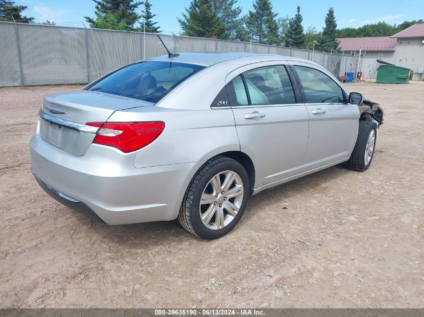 2011 Chrysler 200 Touring VIN: 1C3BC1FG2BN612253 Lot: 39635190