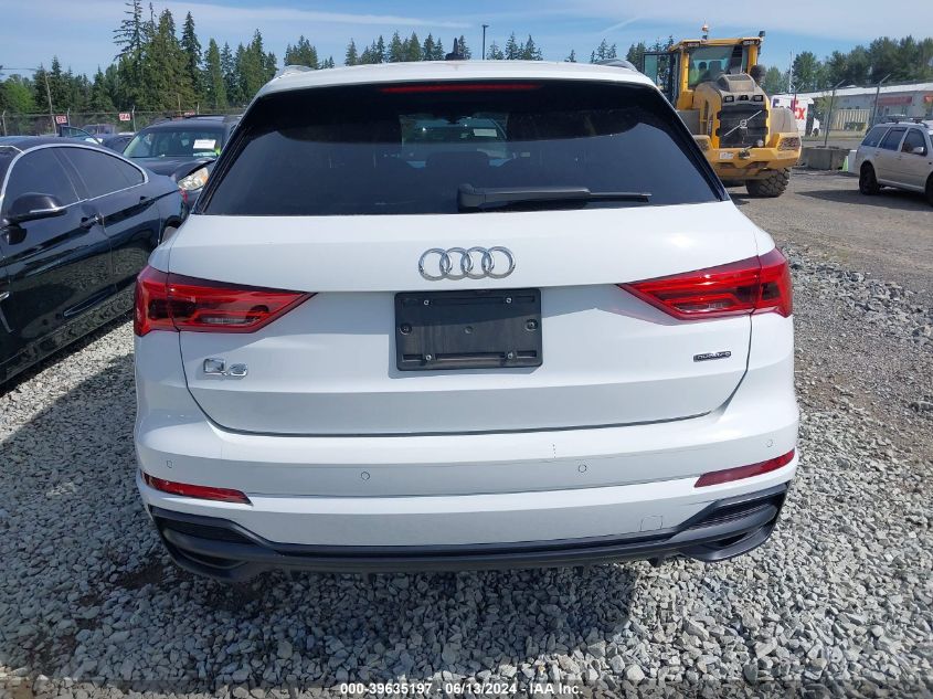 2019 Audi Q3 2.0T S Line Premium VIN: WA1FECF33K1080058 Lot: 39635197