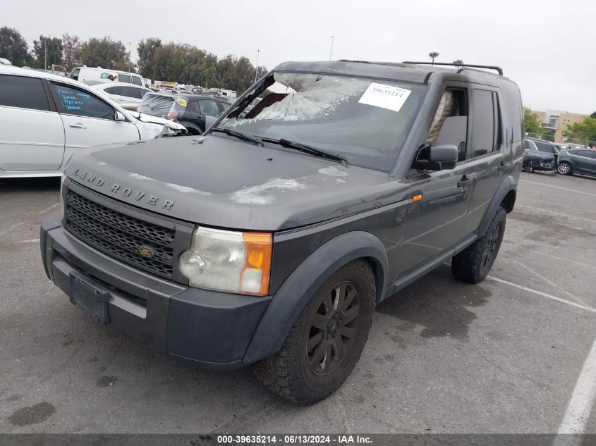 2006 Land Rover Lr3 V8 Se VIN: SALAE25496A402883 Lot: 39635214