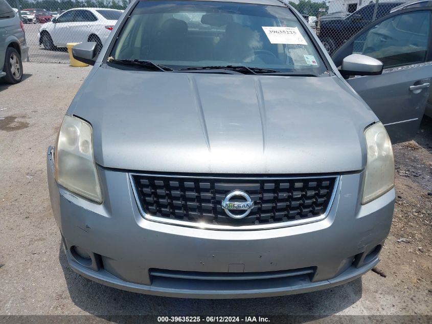 2008 Nissan Sentra 2.0 VIN: 3N1AB61E08L656616 Lot: 39635225