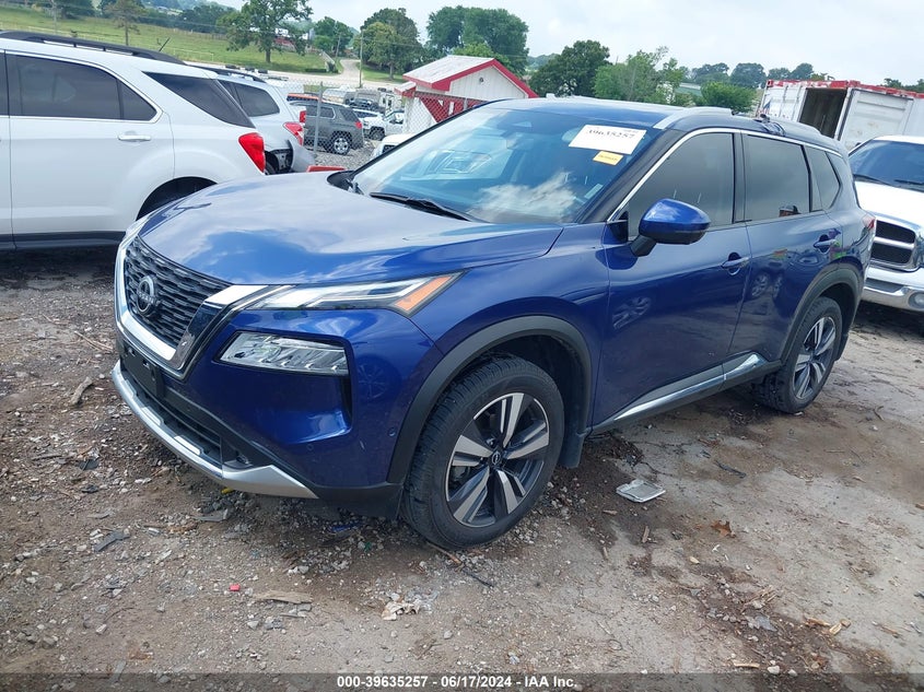 2022 NISSAN ROGUE PLATINUM INTELLIGENT AWD - JN8BT3DD7NW274268