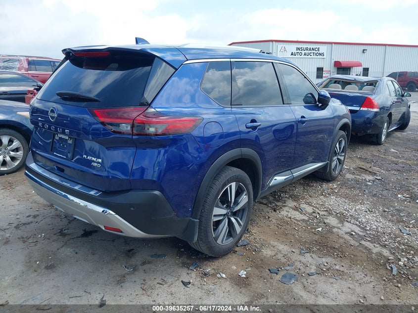 2022 NISSAN ROGUE PLATINUM INTELLIGENT AWD - JN8BT3DD7NW274268