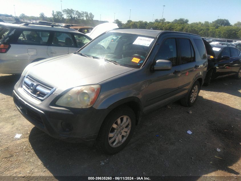 2005 Honda Cr-V Ex VIN: SHSRD78895U309885 Lot: 39635260