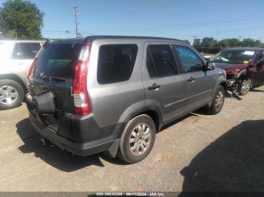 2005 Honda Cr-V Ex VIN: SHSRD78895U309885 Lot: 39635260