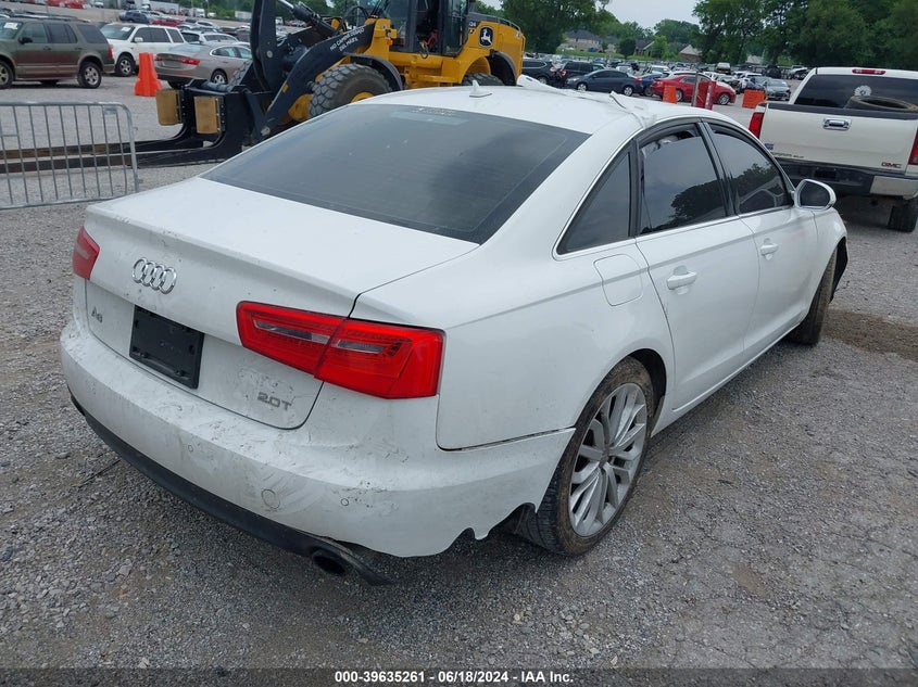 2012 Audi A6 2.0T Premium VIN: WAUDFAFC8CN142317 Lot: 39635261