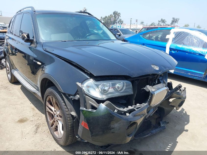 2008 BMW X3 3.0Si VIN: WBXPC93498WJ13398 Lot: 39635272