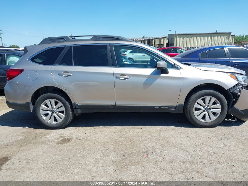 2016 Subaru Outback 2.5I Premium VIN: 4S4BSACC9G3234849 Lot: 39635291