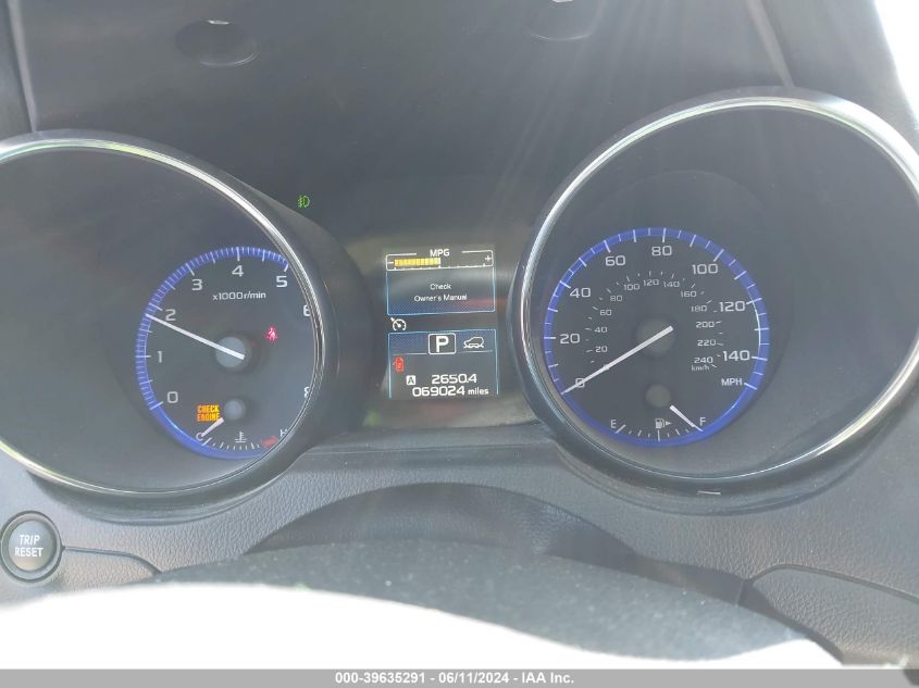 2016 Subaru Outback 2.5I Premium VIN: 4S4BSACC9G3234849 Lot: 39635291