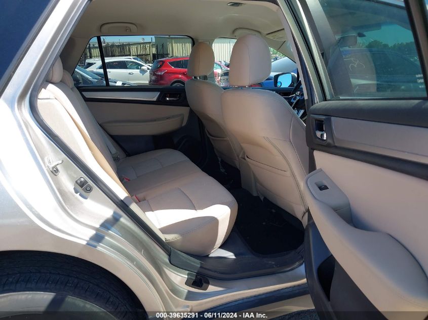 2016 Subaru Outback 2.5I Premium VIN: 4S4BSACC9G3234849 Lot: 39635291