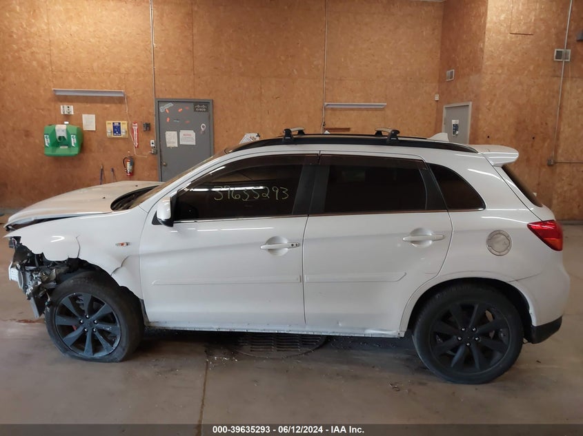 2015 Mitsubishi Outlander Sport Se VIN: 4A4AR4AU3FE004406 Lot: 39635293