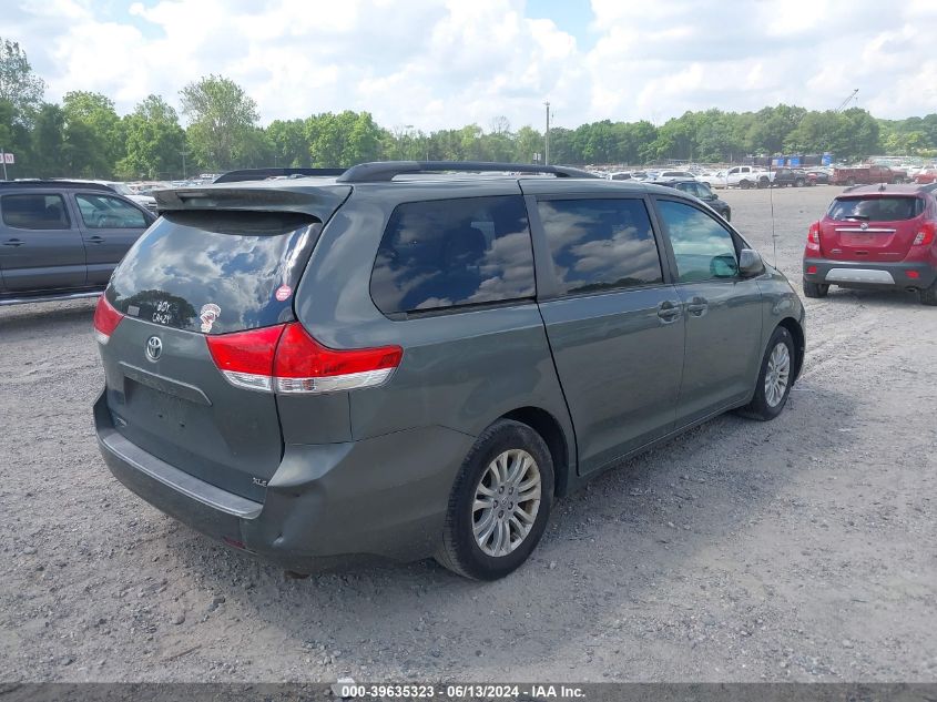 2011 Toyota Sienna Xle V6 VIN: 5TDYK3DC2BS137492 Lot: 39635323