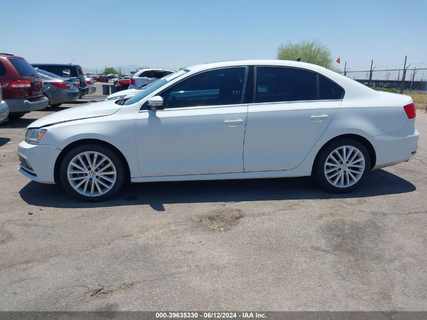 2015 Volkswagen Jetta 1.8T Se VIN: 3VWD17AJ2FM251247 Lot: 39635330