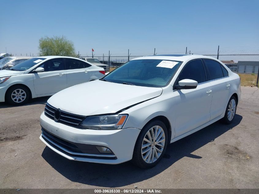 2015 Volkswagen Jetta 1.8T Se VIN: 3VWD17AJ2FM251247 Lot: 39635330