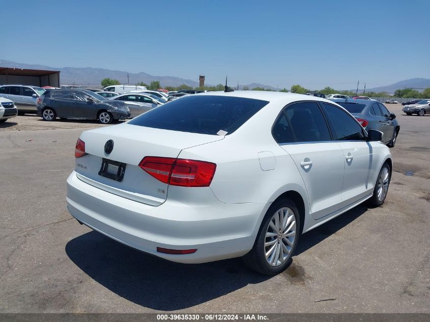 2015 Volkswagen Jetta 1.8T Se VIN: 3VWD17AJ2FM251247 Lot: 39635330