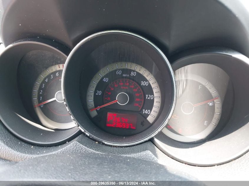 2013 Kia Forte Koup Ex VIN: KNAFU6A22D5740382 Lot: 39635350