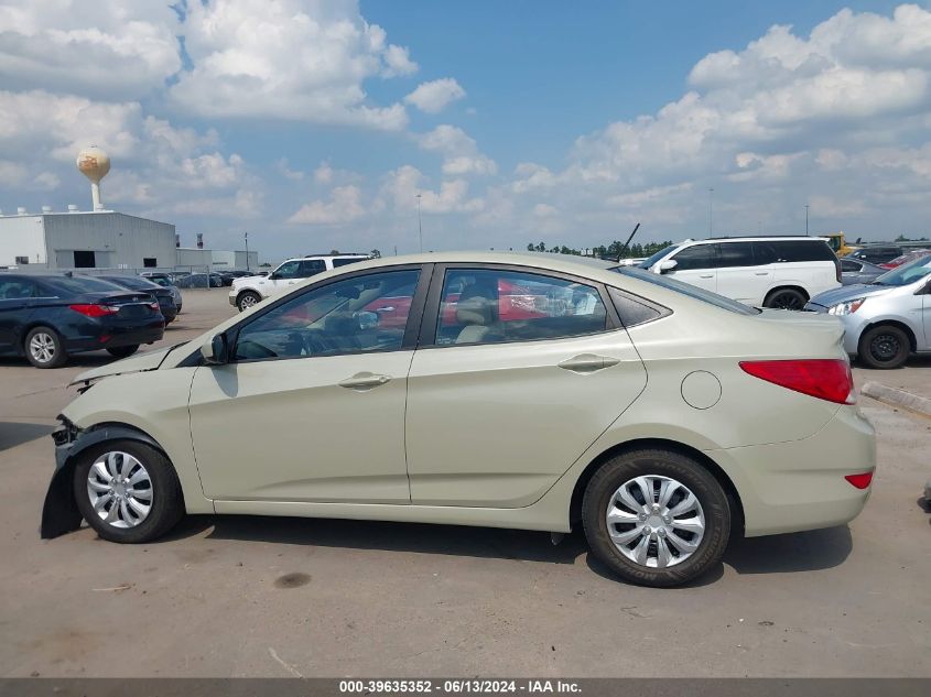 2016 Hyundai Accent Se VIN: KMHCT4AE8GU967010 Lot: 39635352