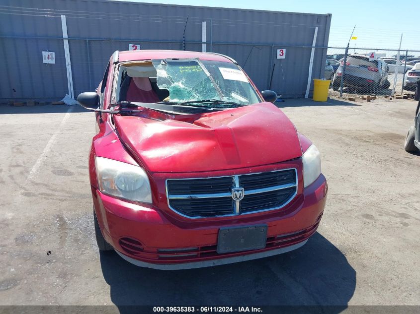 2007 Dodge Caliber Sxt VIN: 1B3HB48B77D552867 Lot: 39635383