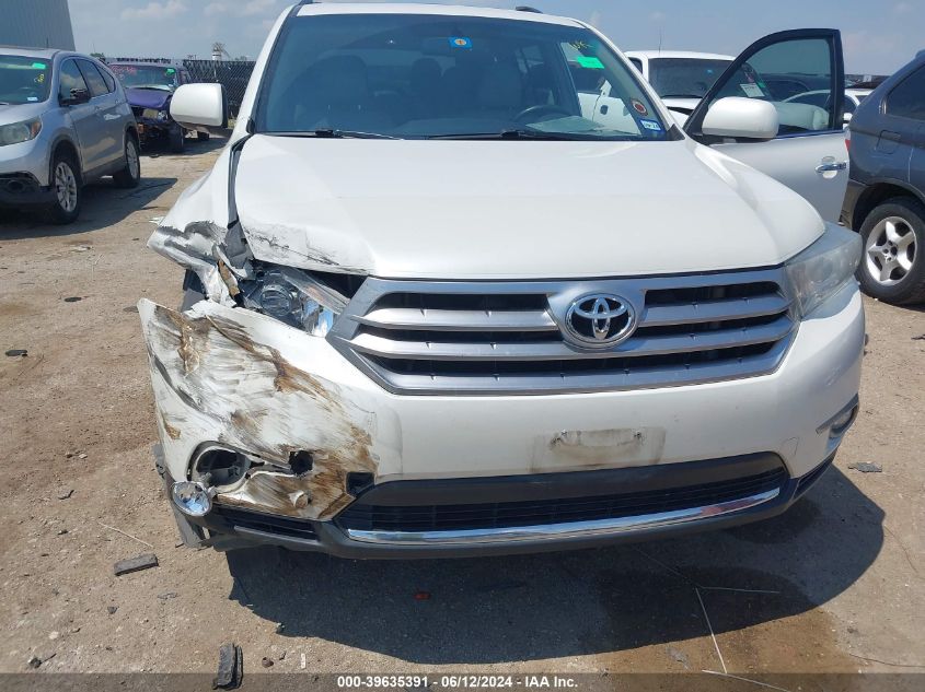 2012 Toyota Highlander Limited V6 VIN: 5TDYK3EH4CS074715 Lot: 39635391