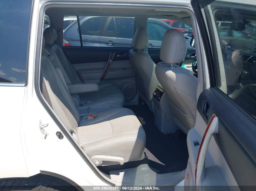 2012 Toyota Highlander Limited V6 VIN: 5TDYK3EH4CS074715 Lot: 39635391