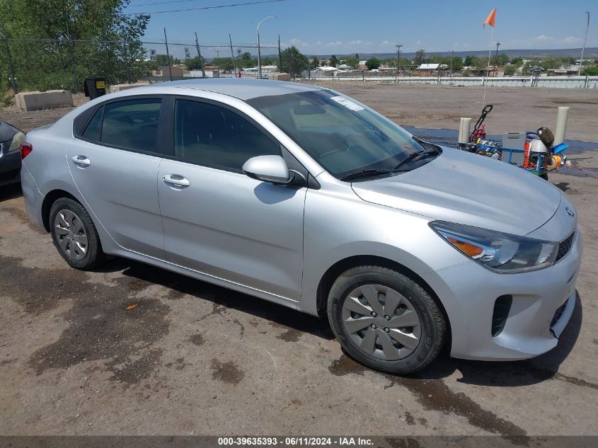 2020 Kia Rio Lx VIN: 3KPA24AD9LE260805 Lot: 39635393