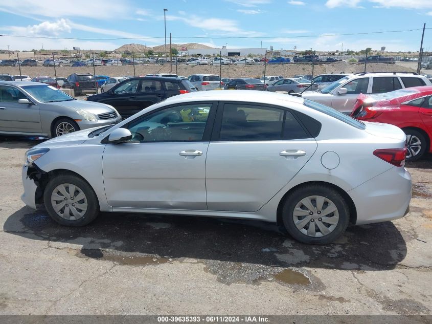 2020 Kia Rio Lx VIN: 3KPA24AD9LE260805 Lot: 39635393