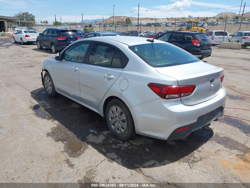 2020 Kia Rio Lx VIN: 3KPA24AD9LE260805 Lot: 39635393