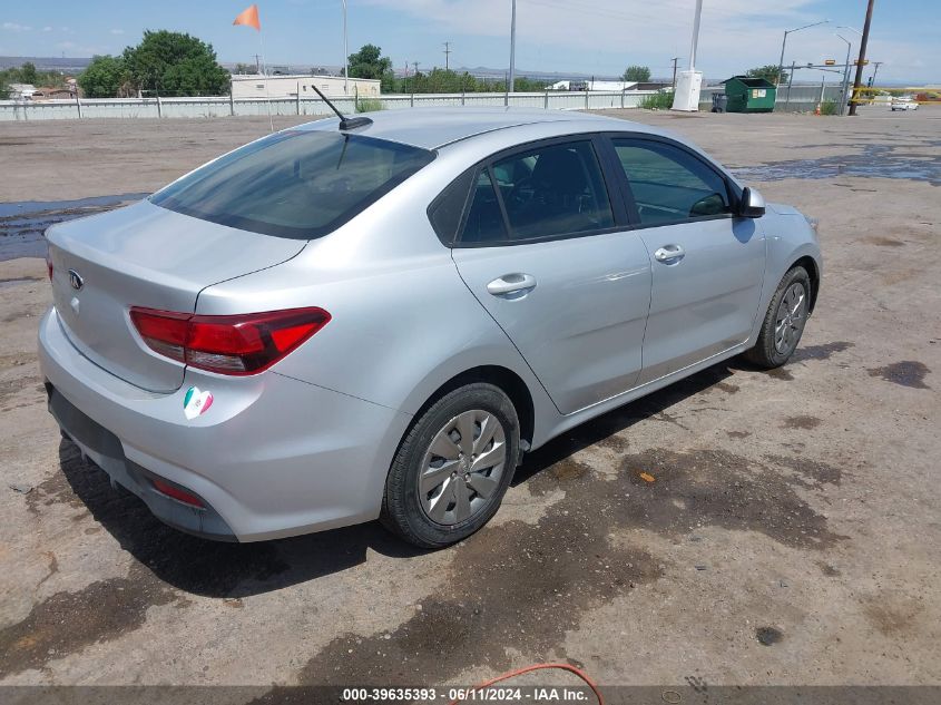 2020 Kia Rio Lx VIN: 3KPA24AD9LE260805 Lot: 39635393