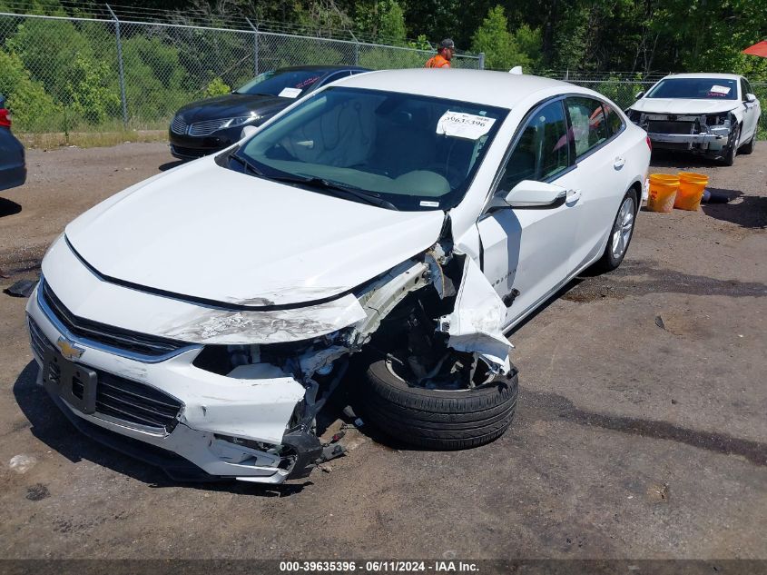 2018 Chevrolet Malibu Lt VIN: 1G1ZD5ST6JF171892 Lot: 39635396