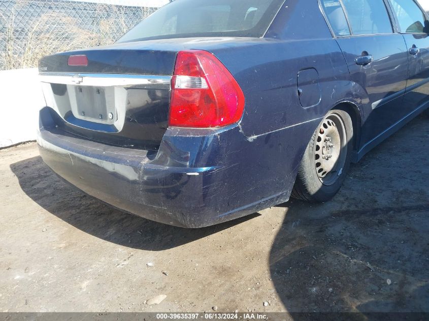 2005 Chevrolet Malibu VIN: 1G1ZS52F85F188313 Lot: 39635397