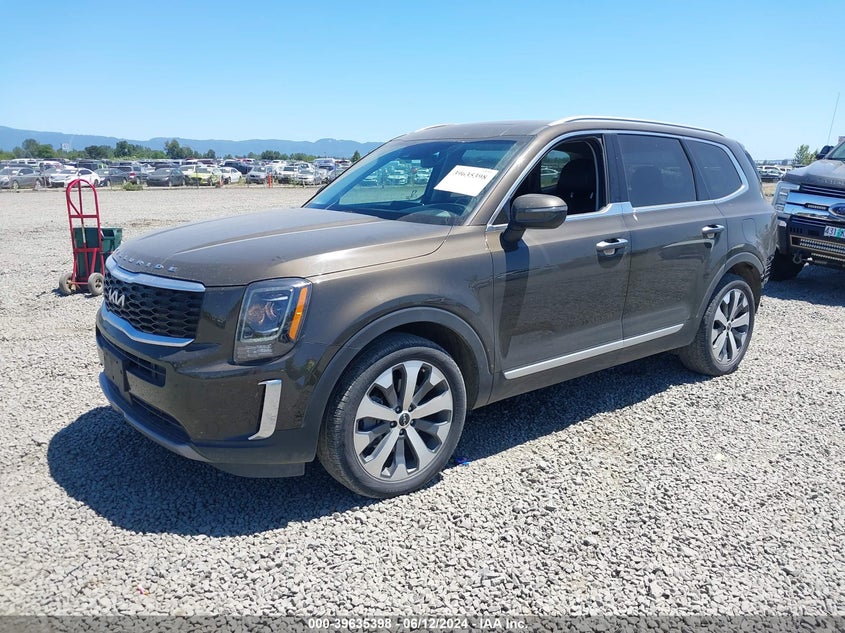 2022 Kia Telluride S VIN: 5XYP6DHC4NG292207 Lot: 39635398