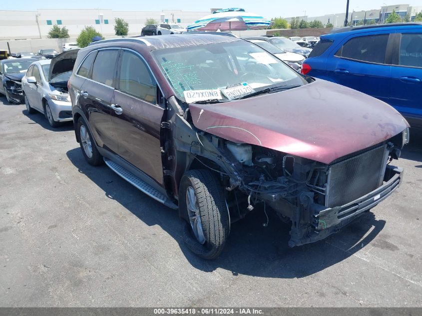 2016 KIA SORENTO 2.4L LX - 5XYPG4A38GG173389