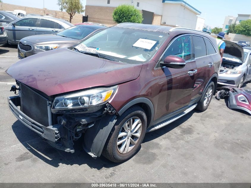 2016 Kia Sorento 2.4L Lx VIN: 5XYPG4A38GG173389 Lot: 39635418