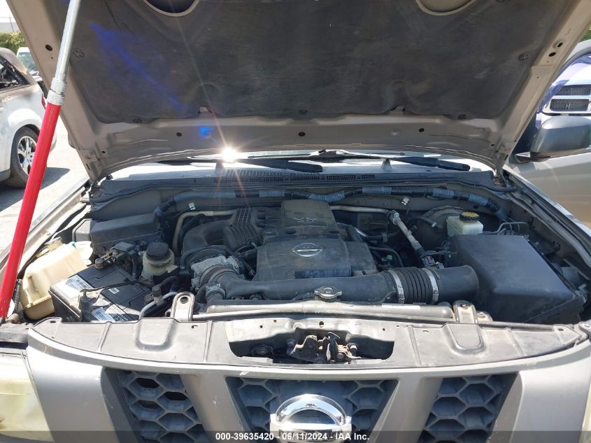 2008 Nissan Xterra S VIN: 5N1AN08U48C510175 Lot: 39635420