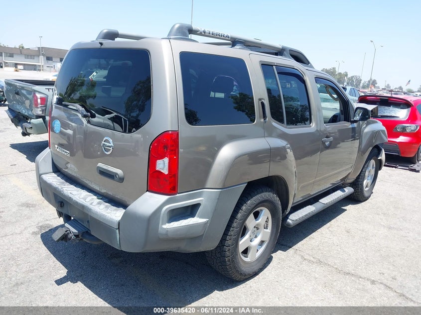 2008 Nissan Xterra S VIN: 5N1AN08U48C510175 Lot: 39635420