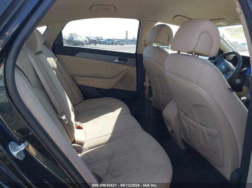 2015 Hyundai Sonata Se VIN: 5NPE24AF2FH242844 Lot: 39635421