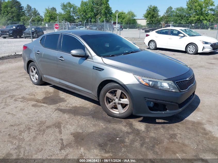 5XXGM4A72EG281925 | 2014 KIA OPTIMA