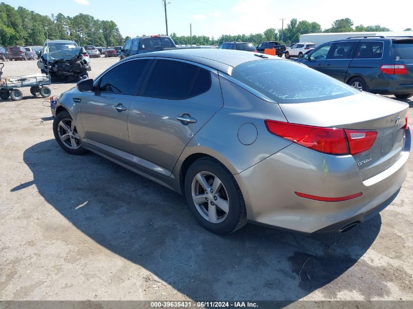 5XXGM4A72EG281925 | 2014 KIA OPTIMA