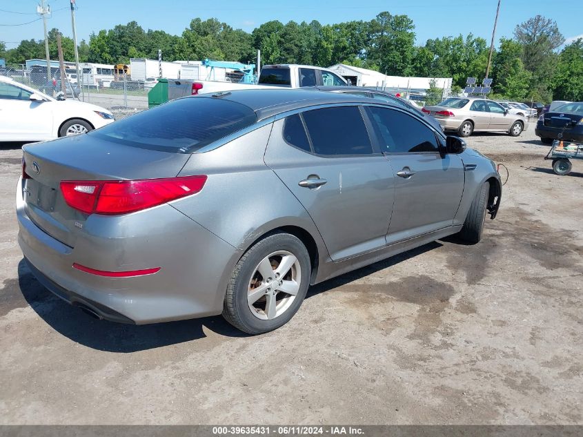 5XXGM4A72EG281925 | 2014 KIA OPTIMA