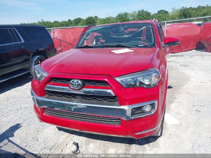 2016 Toyota 4Runner Limited VIN: JTEZU5JR9G5136917 Lot: 39635432