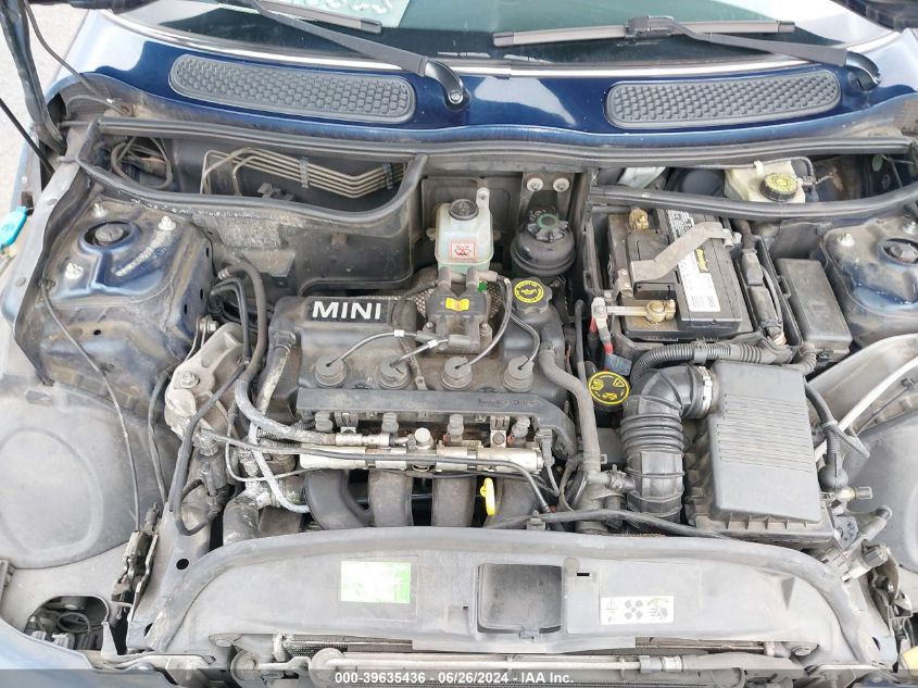 2006 Mini Cooper VIN: WMWRC33566TJ78247 Lot: 39635436