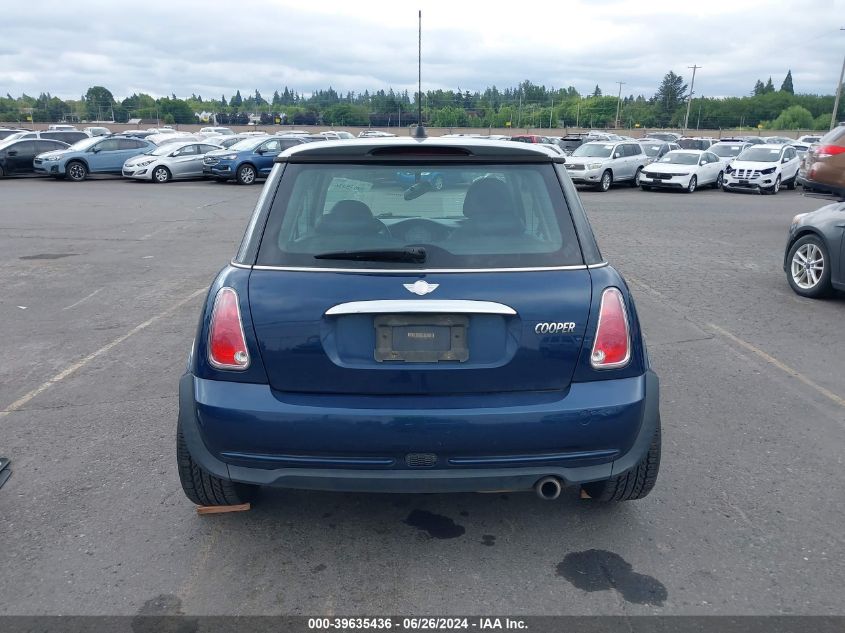 2006 Mini Cooper VIN: WMWRC33566TJ78247 Lot: 39635436