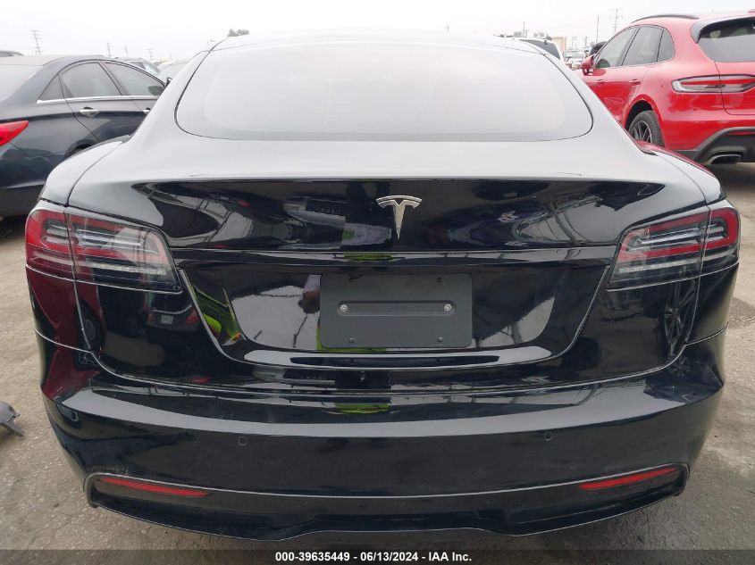 2022 Tesla Model S Dual Motor All-Wheel Drive VIN: 5YJSA1E55NF491643 Lot: 39635449